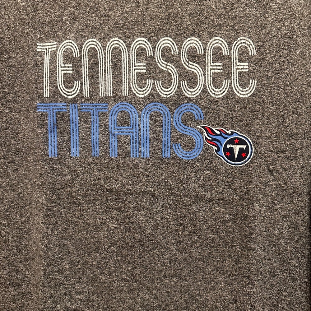 NFL Tennessee Titans Heather Gray Tee Sleep wear - Picture 3 of 6
